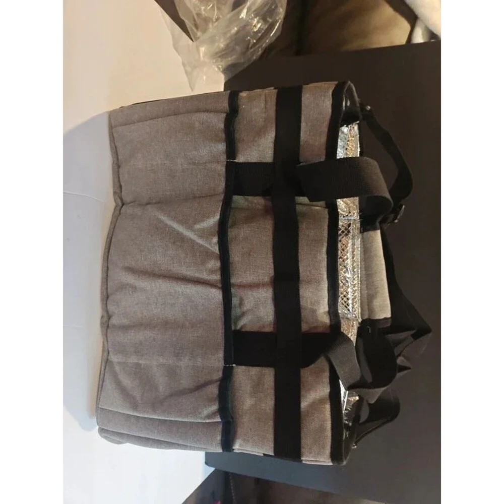 GrillMaster Carry-All Insulated Outdoor BBQ Grill Tote Caddy